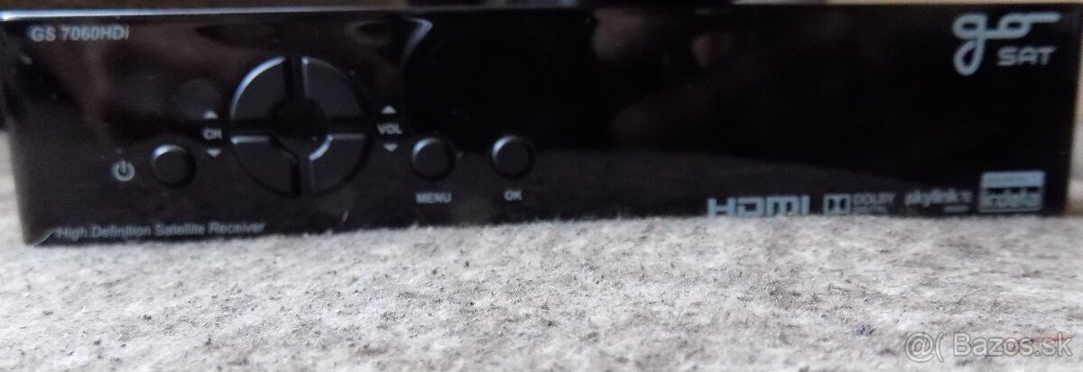 satelitný prijímač gosat 7060HDI