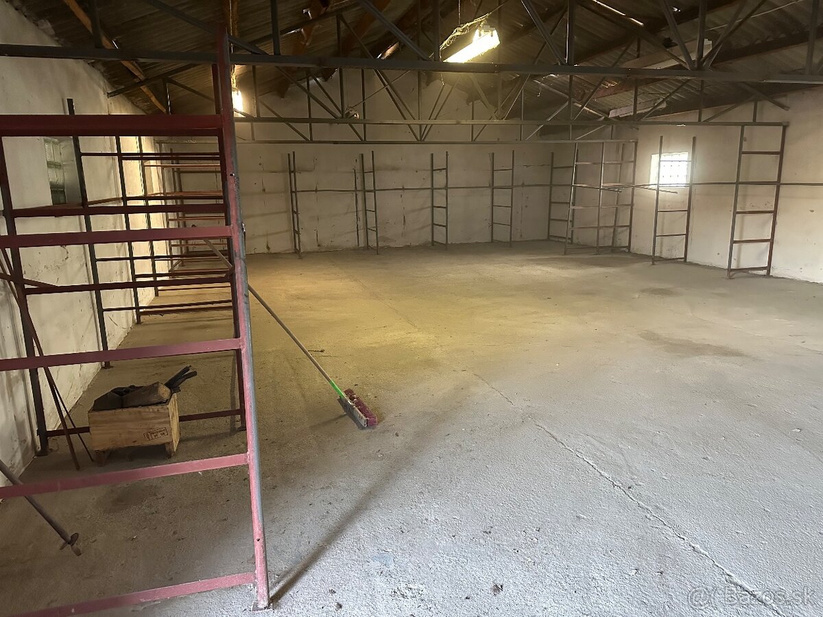 Prenajmem sklad,dielňu…