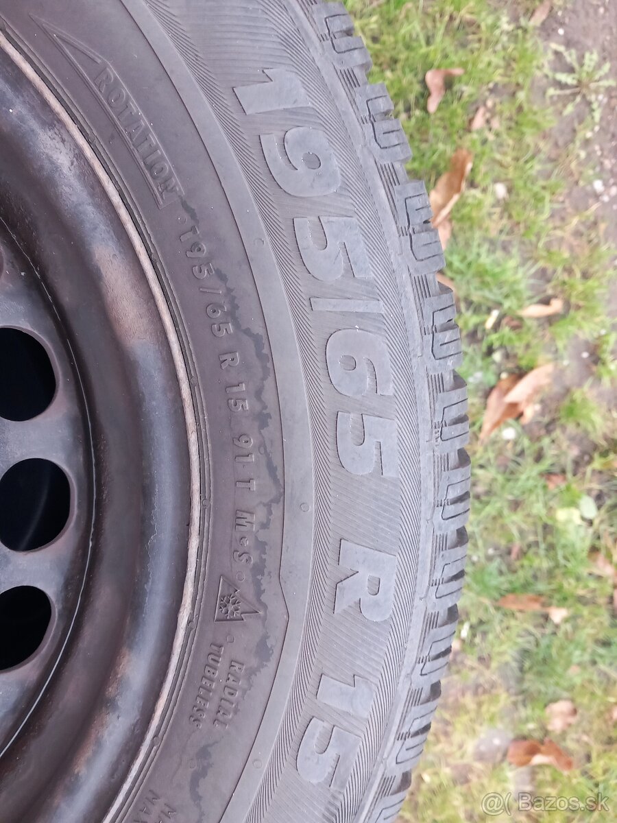 Predám disky Octavia, Passat 195x65x15