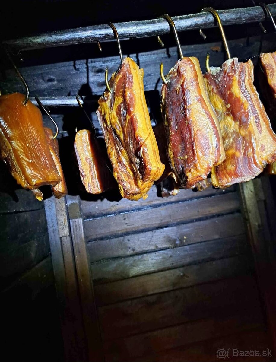 Domáca údená slanina