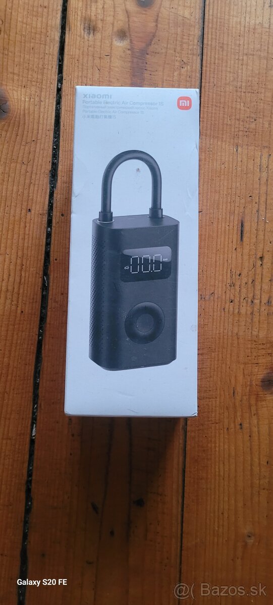 Vreckový kompresor nabijatelny