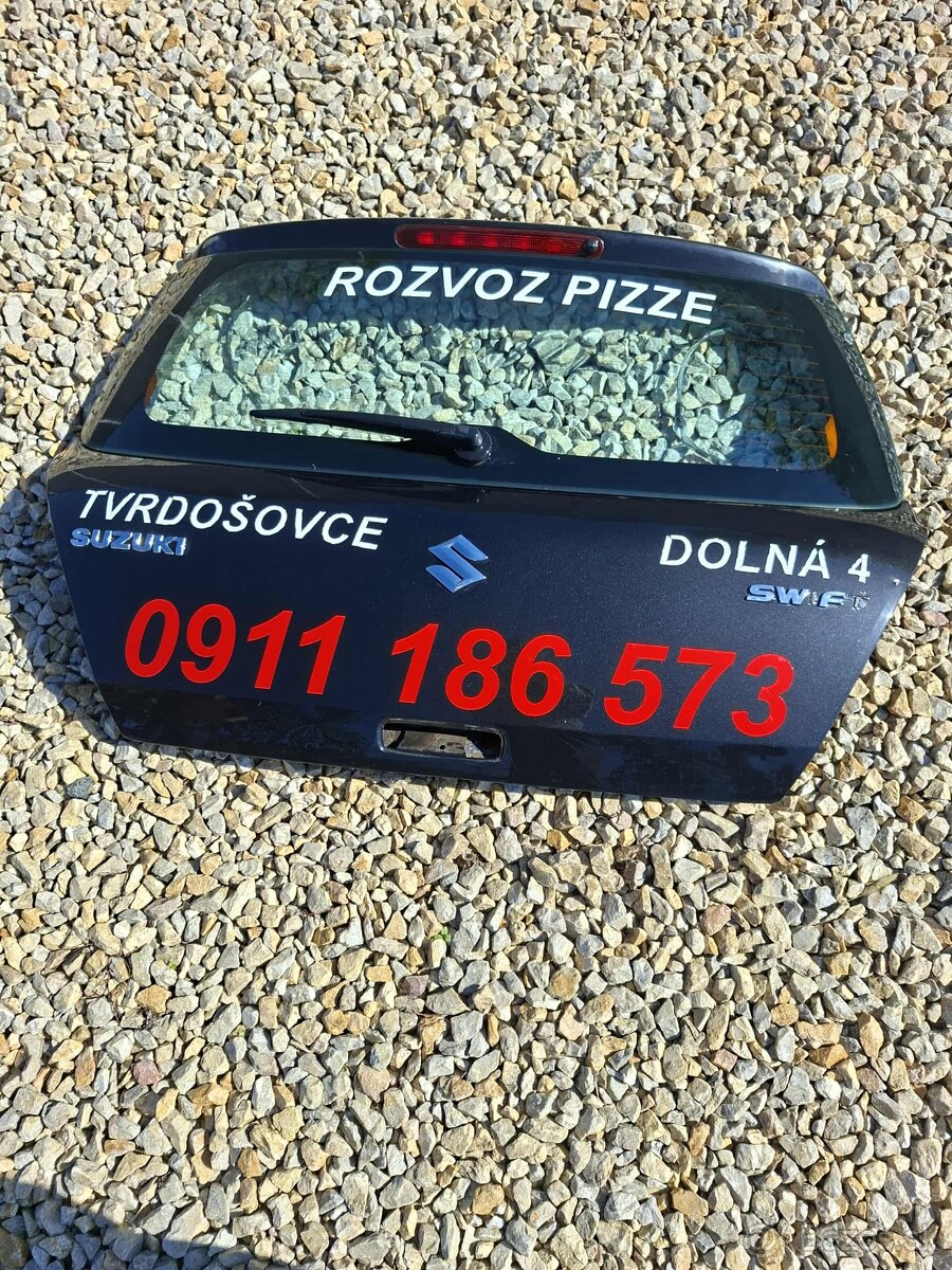 Kufrové dvere Suzuki Swift 2008