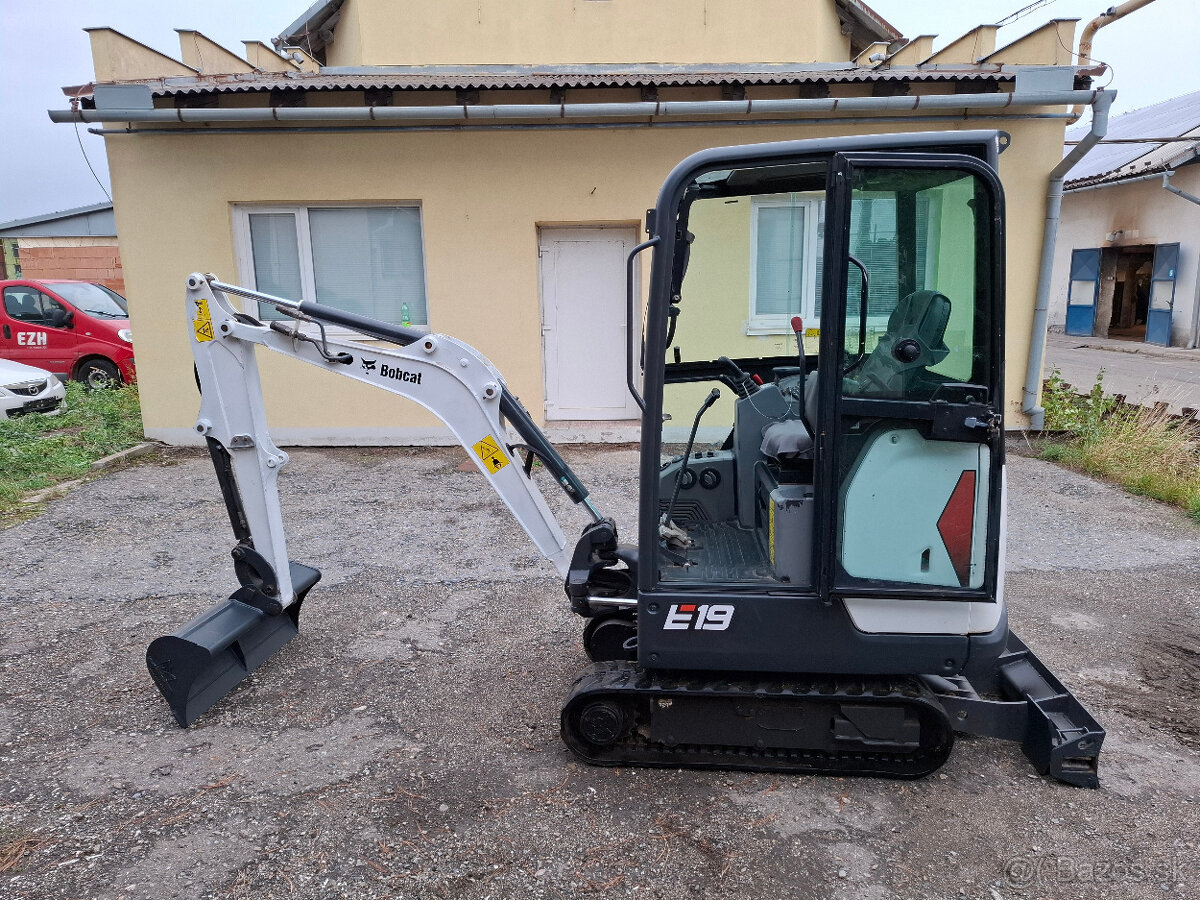 Bobcat E19, rok 2019, kvalita