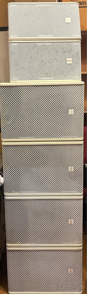 Aktívny audio set na pevnú instalaciu