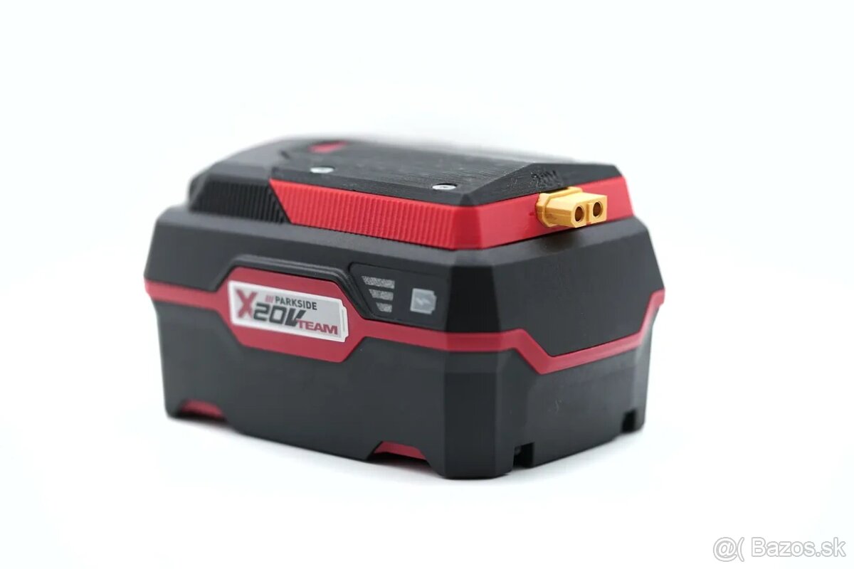 Držiak/adaptér batérie Parkside X20V Team – XT60