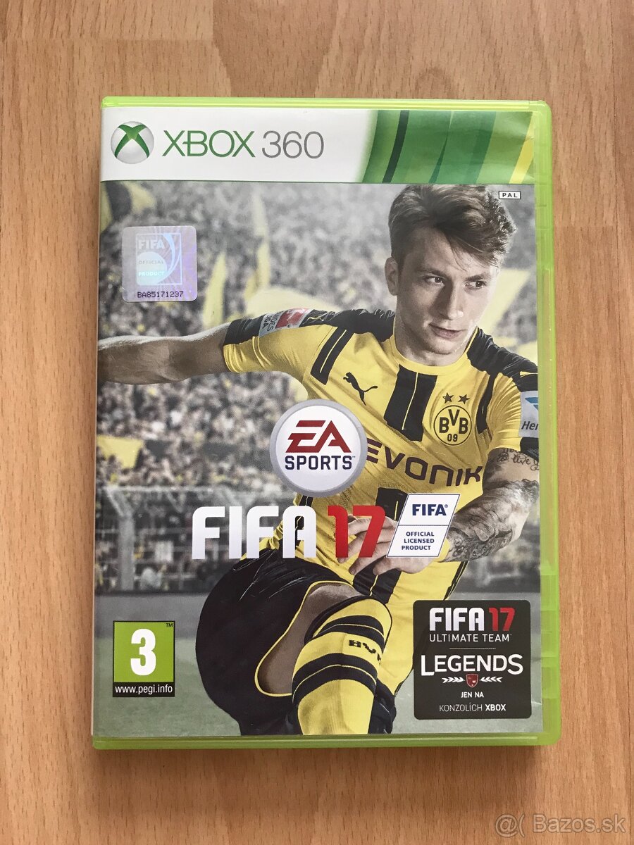 FIFA 17 na Xbox 360