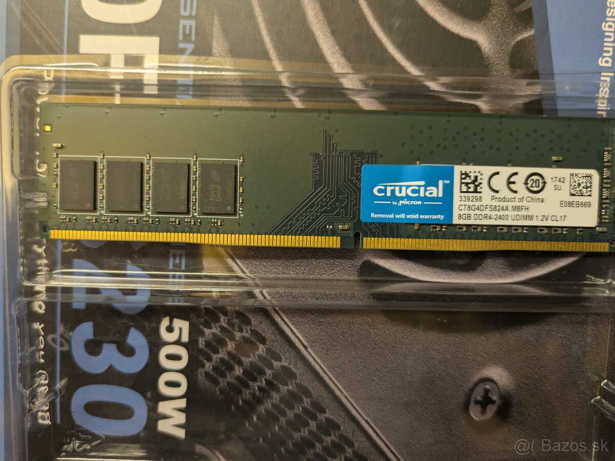 Crucial 8GB DDR4 2400 MHz