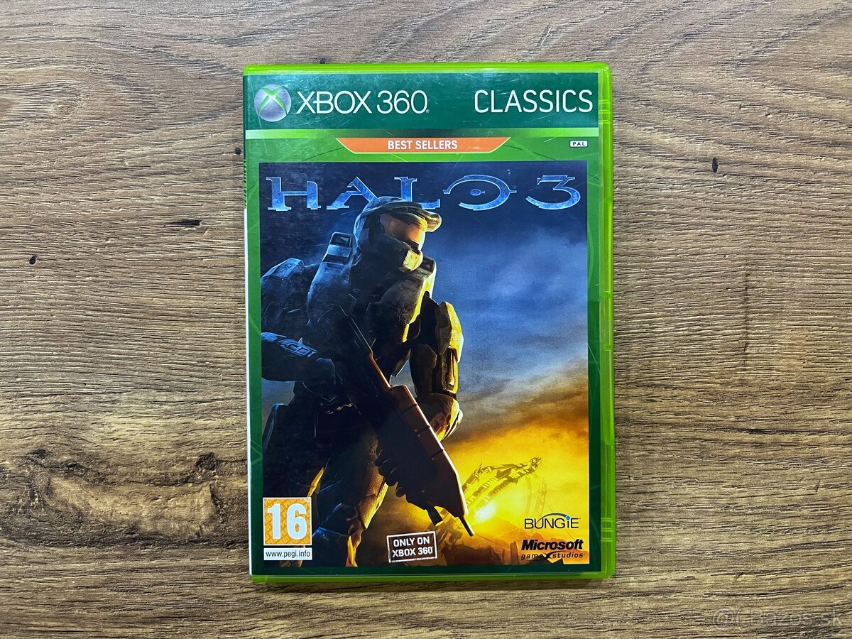 Hra Halo 3 na Xbox 360