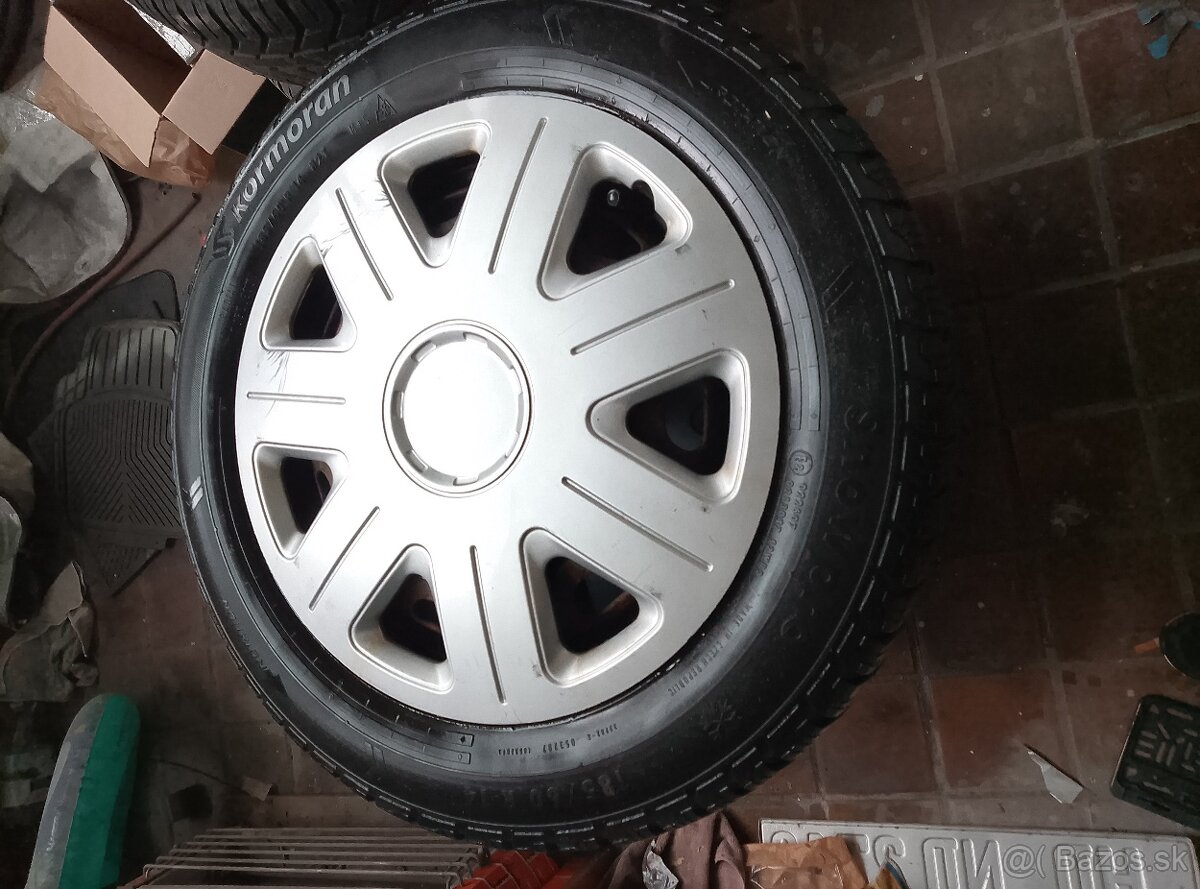 Predám Zimné Pneumatiky Na plech Disk 5x100 R14 DOT 2018