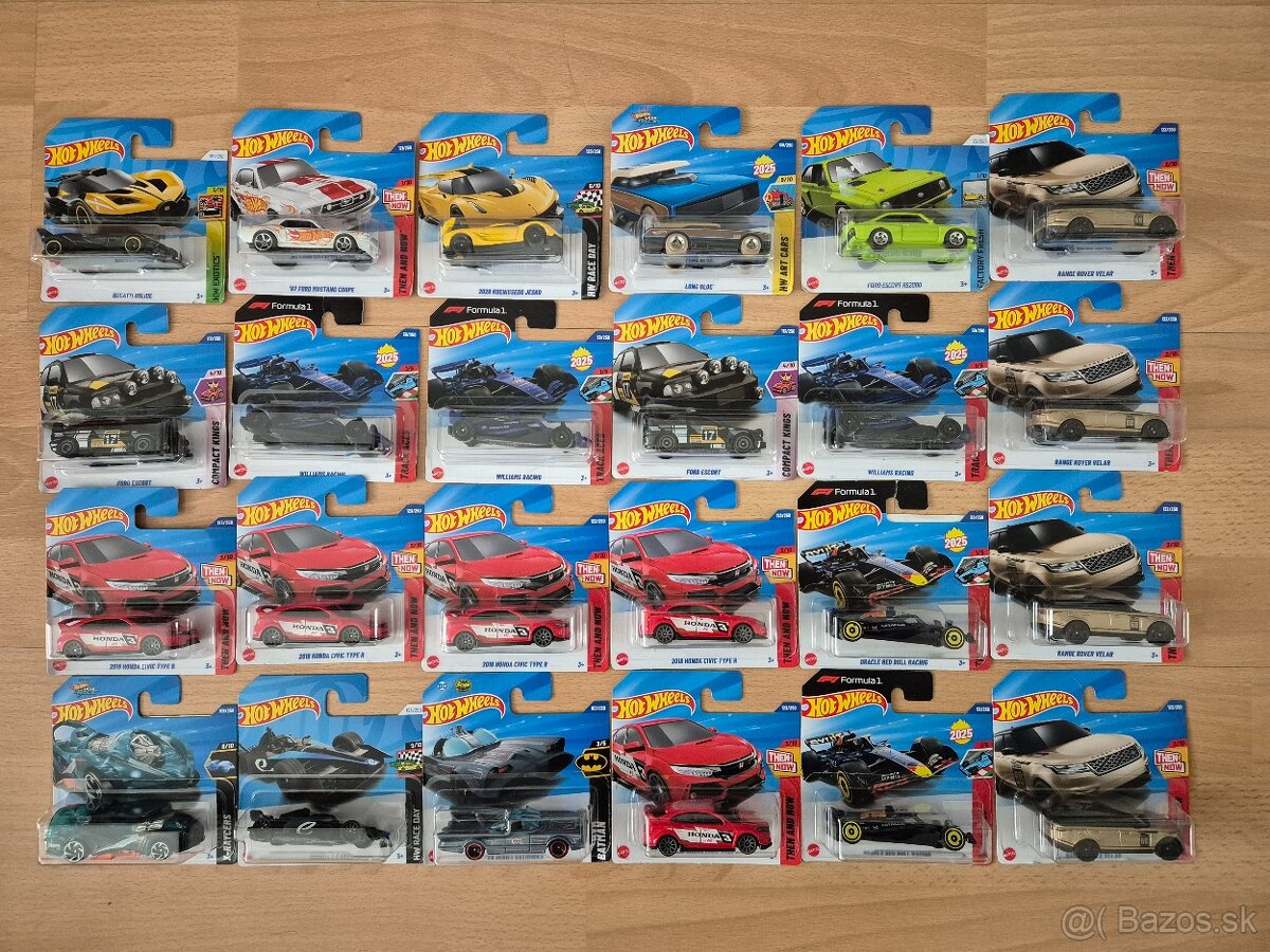 Hot Wheels autíčka mix