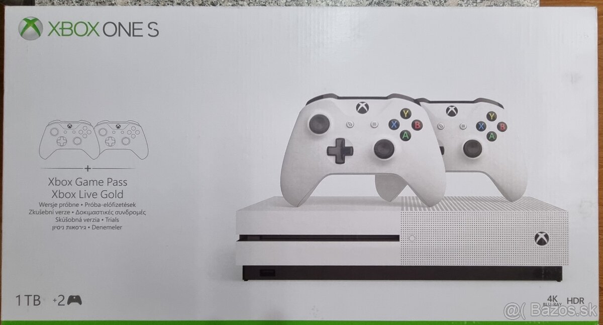 X BOX ONE S - 1TB