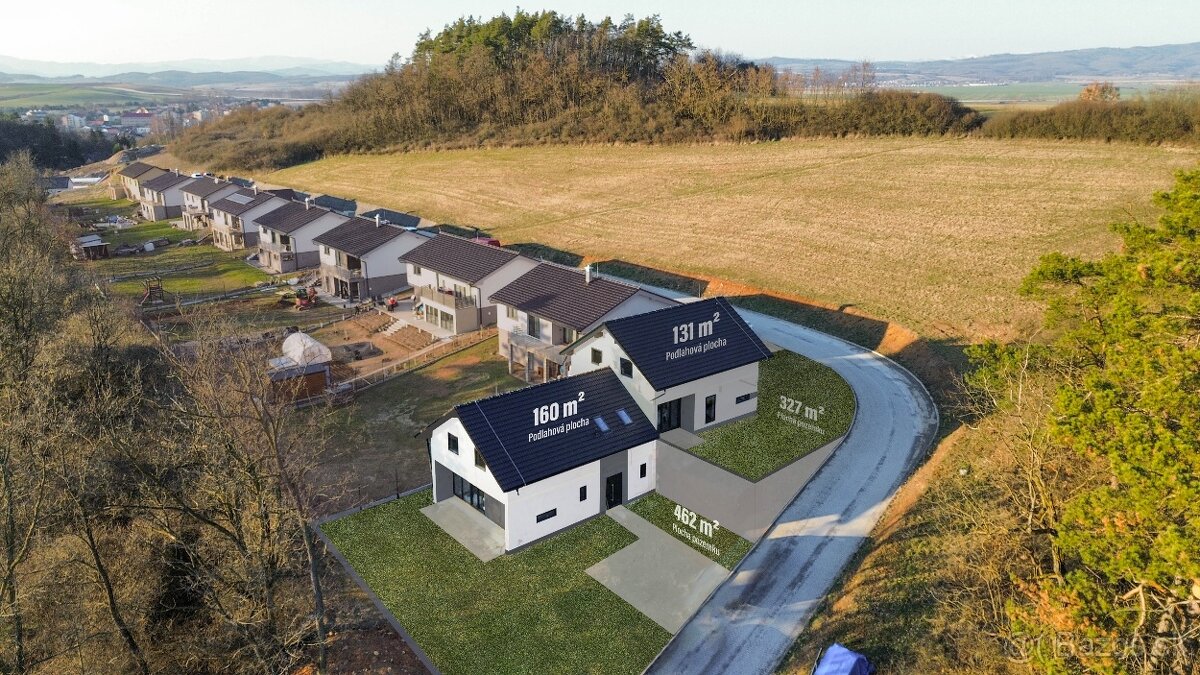 Moderný rodinný dom vo Zvolenskej Slatine /160 m2/
