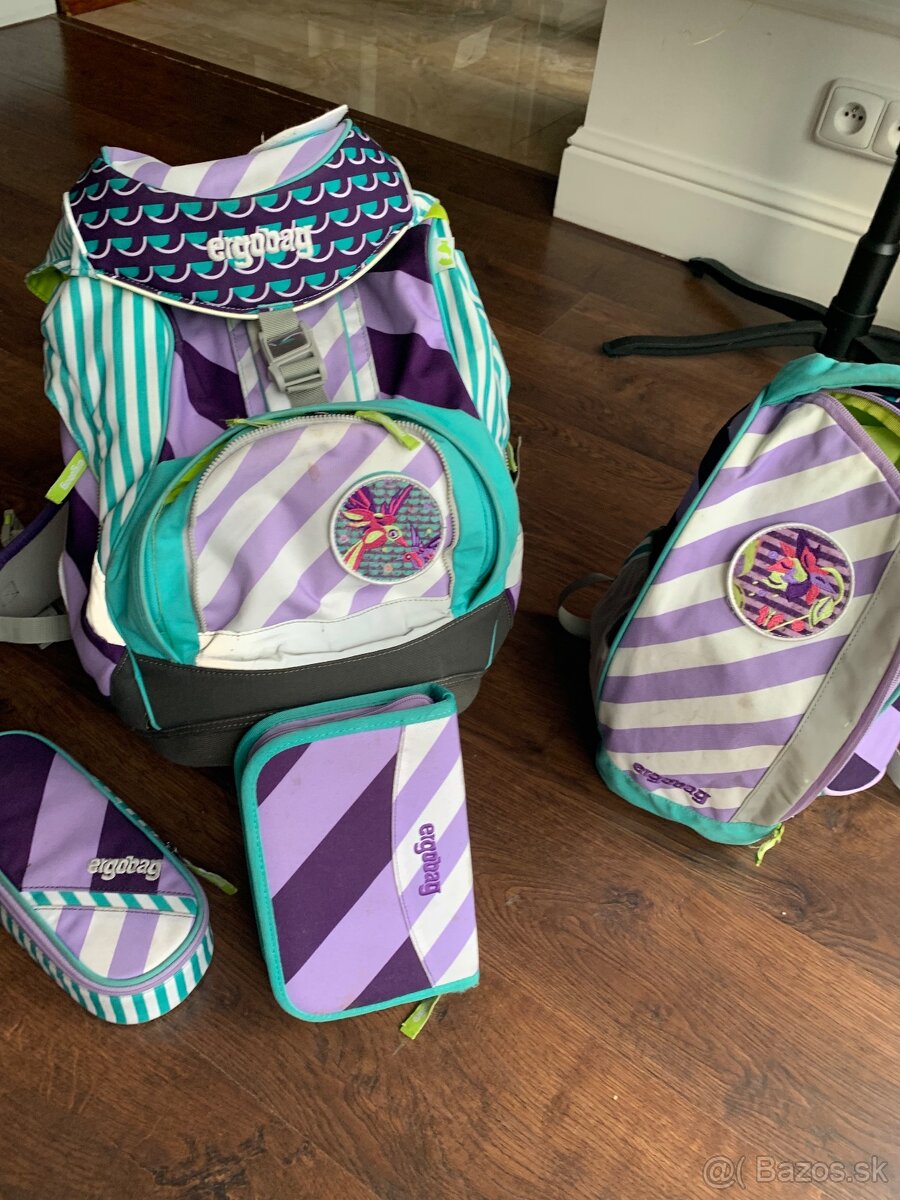 Predam Školskú tašku Ergobag - cely set