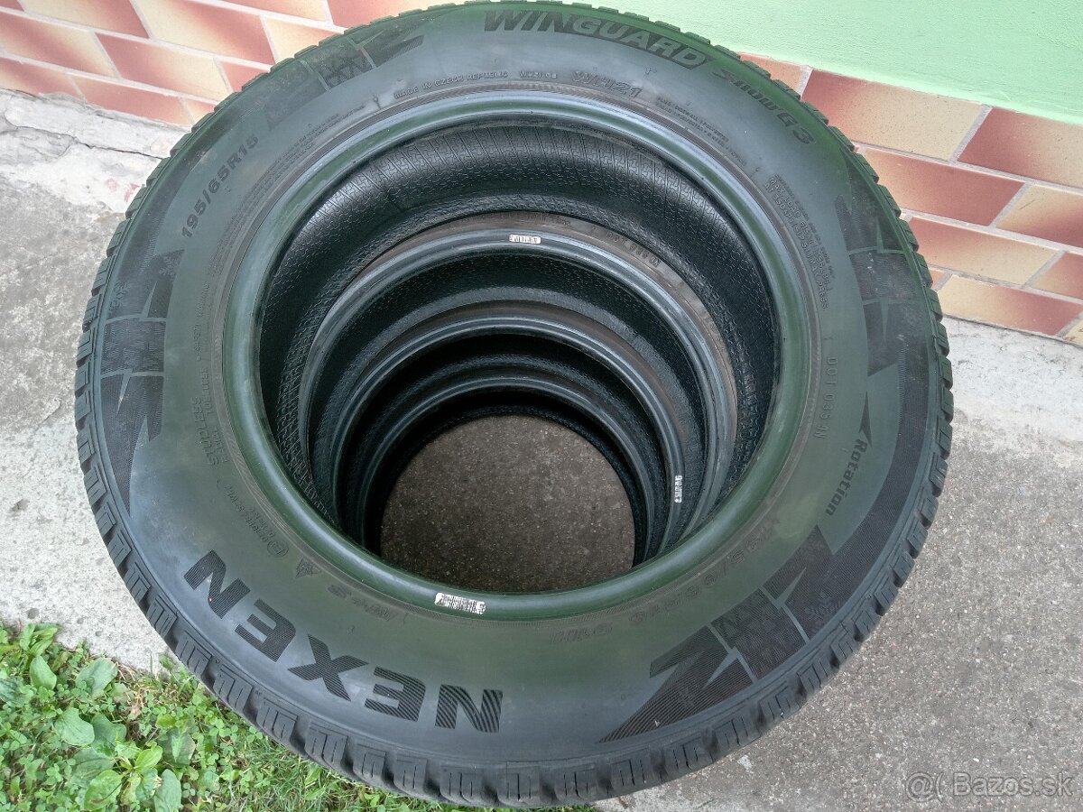 Predam zimne gumy Nexen r15