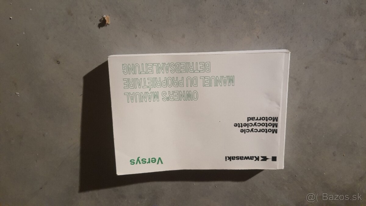 Návod pre Kawasaki Versys 650