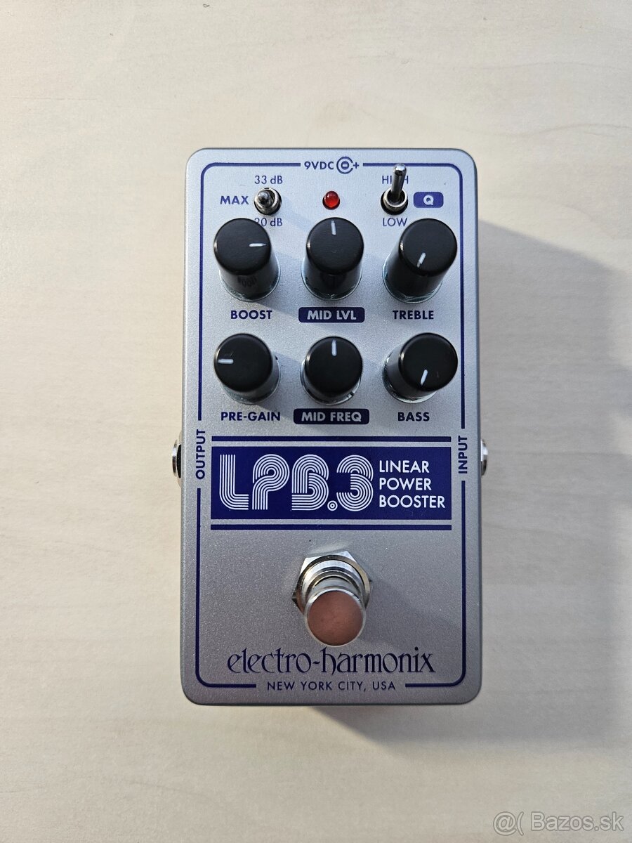 Booster & ekvivalizér Electro Harmonix LPB-3