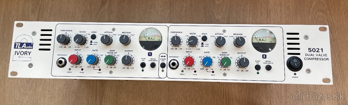 TL AUDIO IVORY 2 5021 DUAL VALVE COMPRESSOR