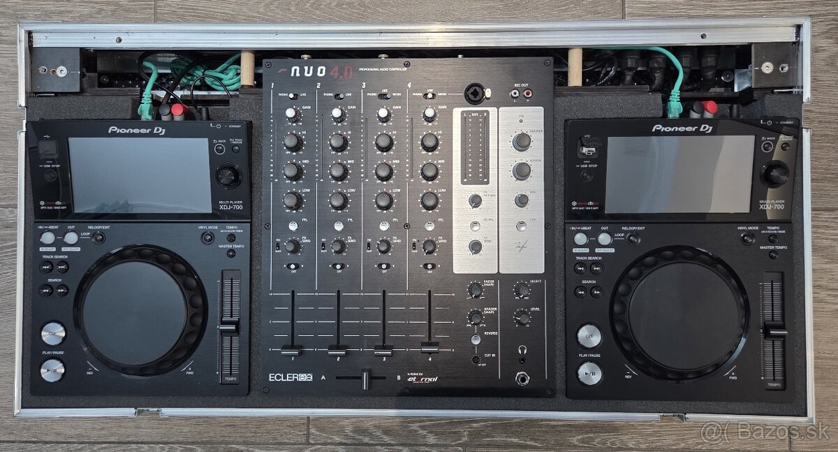 DJ SET 2x Pioneer XDJ 700 + Ecler NUO 4.0