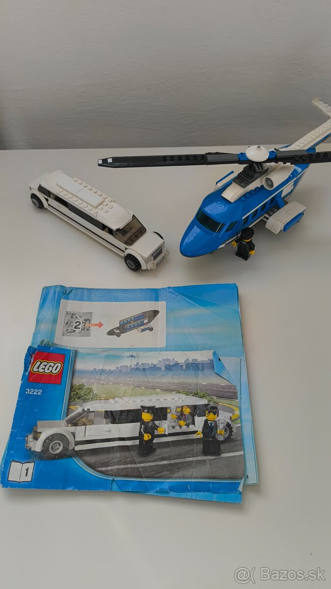 Lego City 3222 Helikoptéra s limuzínou