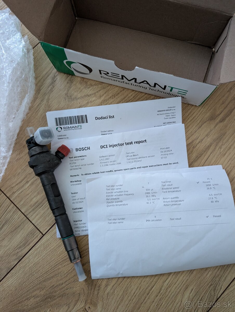 Vstrek Common Rail BOSCH CRI 0445110429 (03L130277J)