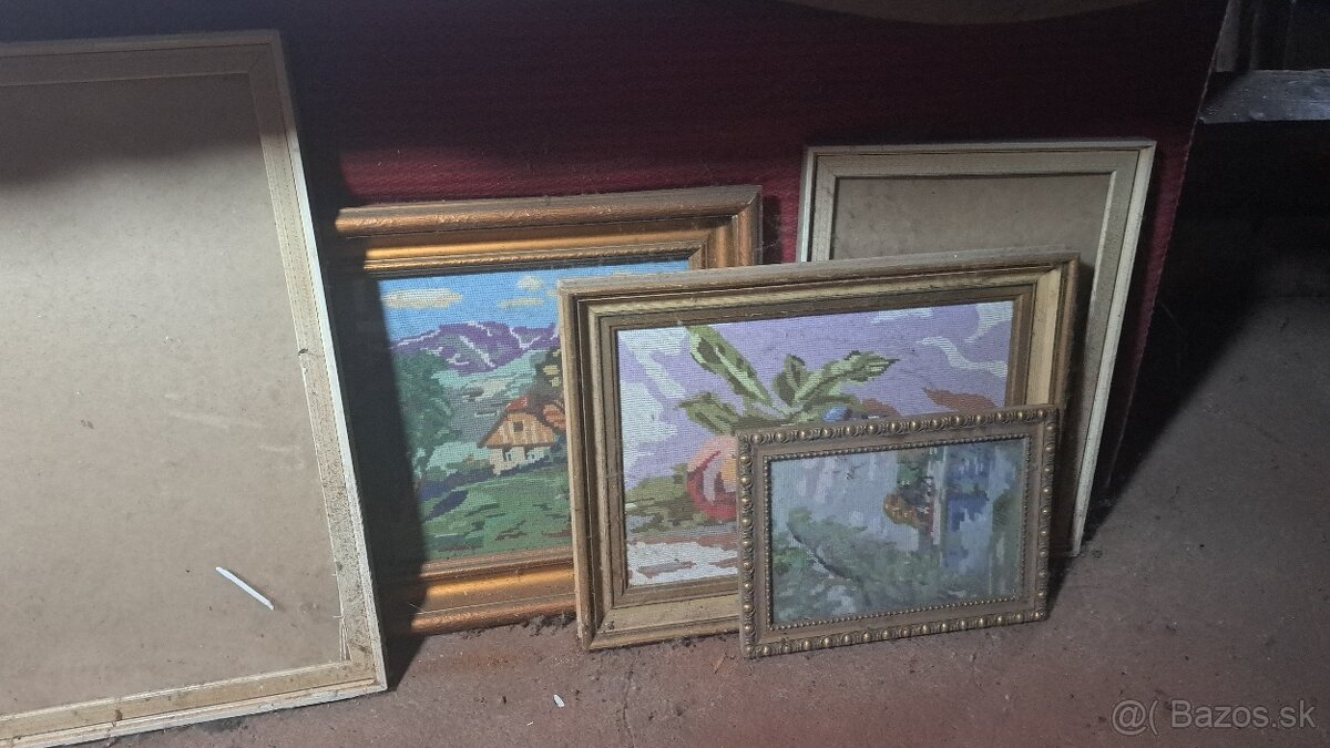 Predam obrazy aj ramy