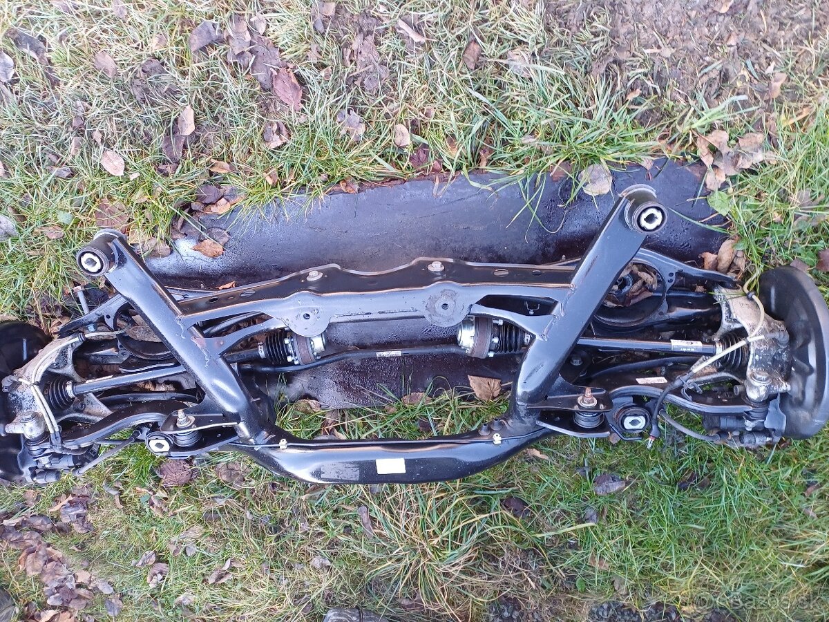 Škoda Superb 3 4×4 zadná náprava