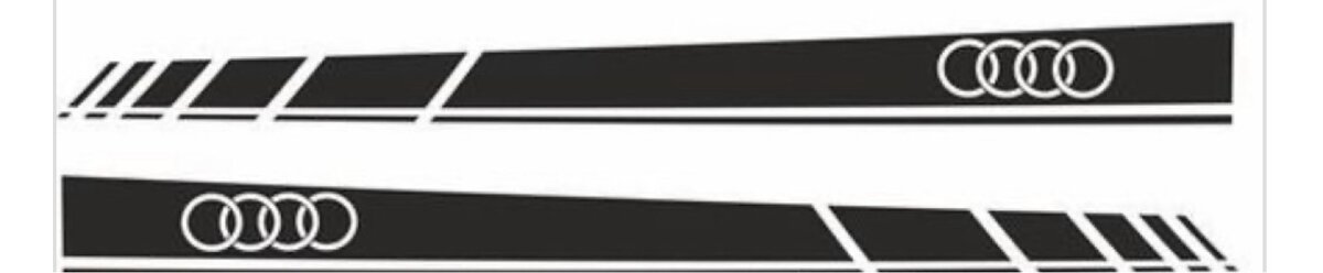 autonalepky na Audi
