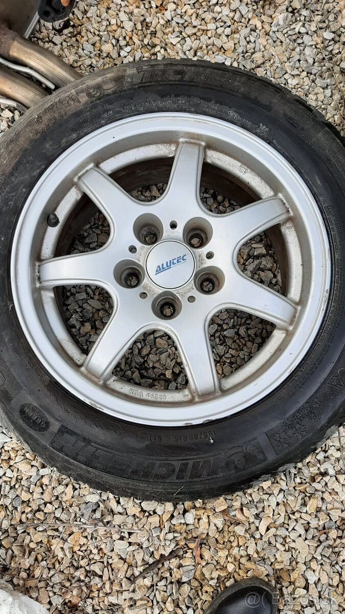 Hliníkové disky r15 Alutec 4x