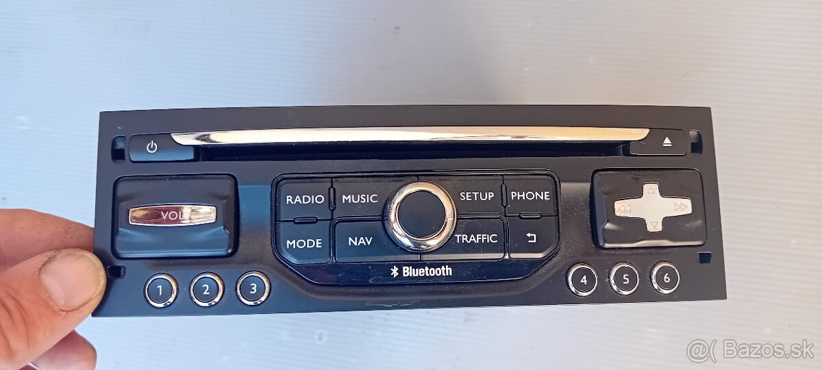 Rádionavigačný systém RT6 pre Peugeot Citroën