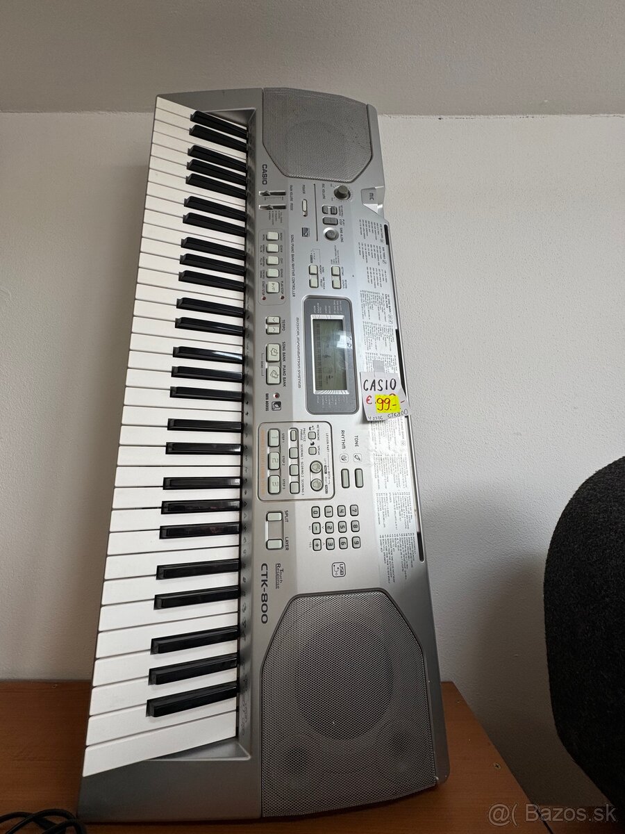 Klávesy CASIO CTK800