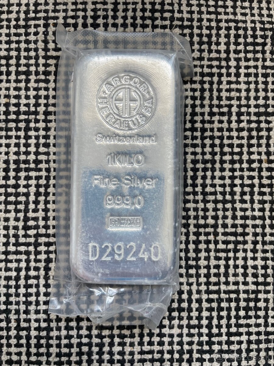 Investične striebro 1 kilo