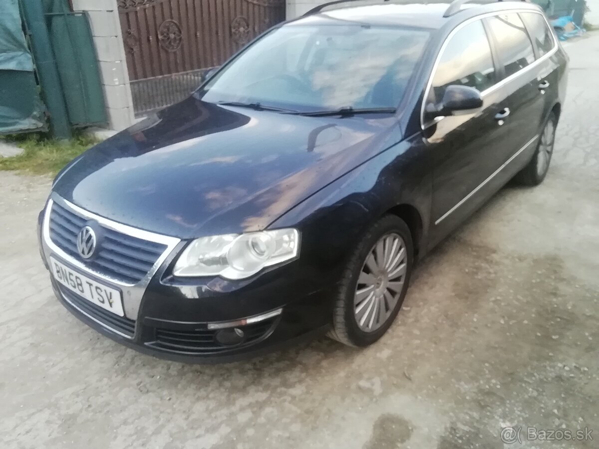 Rozpredám volkswagen passat b6 combi 2,0 tdi 103 kw