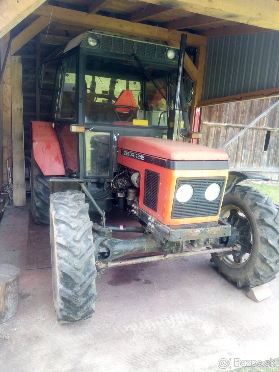 Zetor 72 45 horal systém Špz plátené