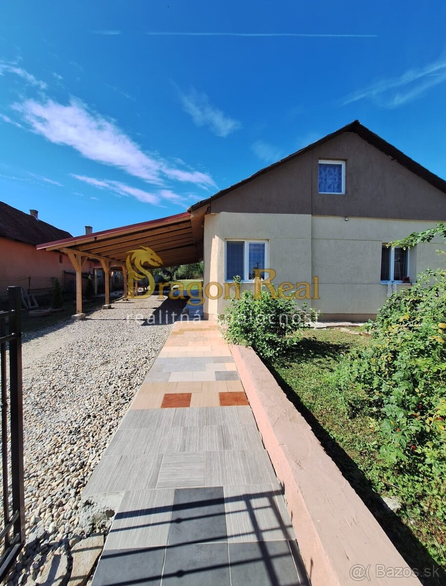 ZNÍŽENÁ CENA - Rodinný dom s pozemkom 2222m2 - DRAHŇOV