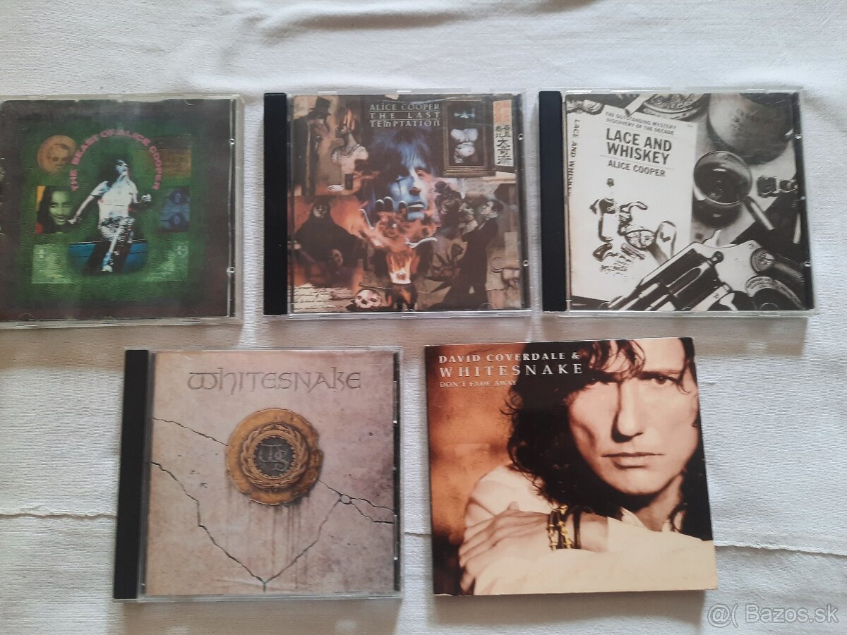 CDs hardrockové legendy