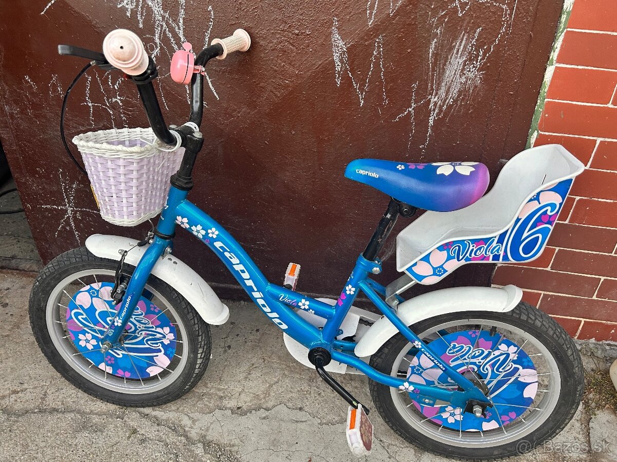 Dievčenský bicykel 16