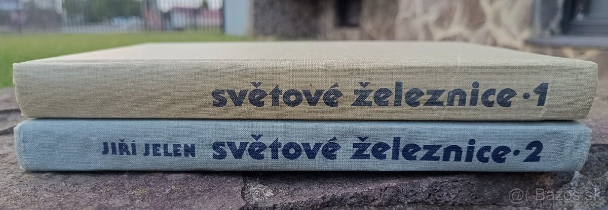 KNIHY SVĚTOVÉ ŽELEZNICE 1+2 - JIŘÍ JELEN