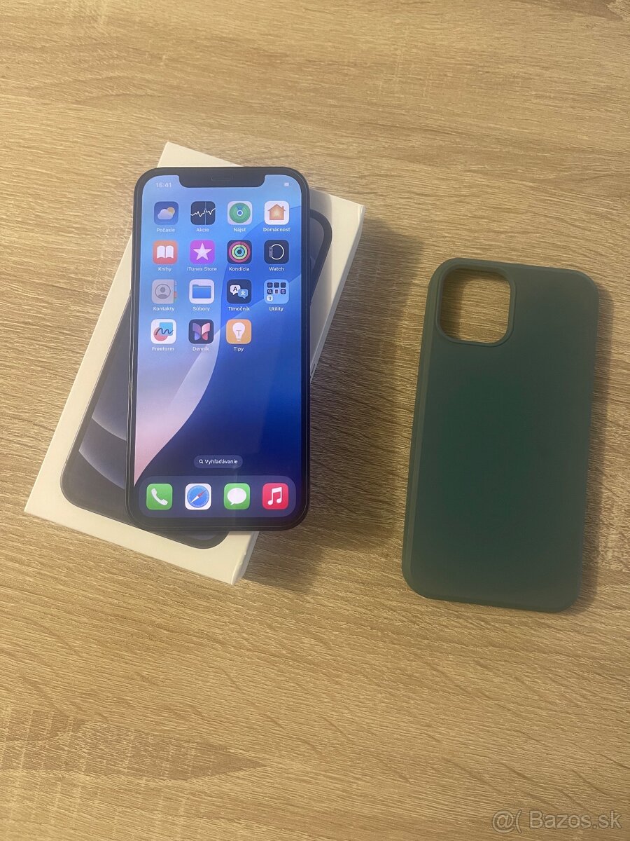 Apple iPhone 12 / 64GB Black / TOP stav