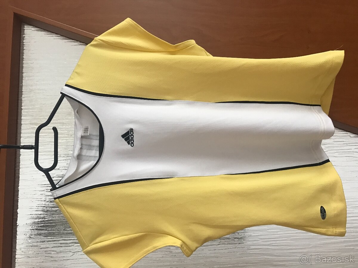ADIDAS originál žlté damske tricko S