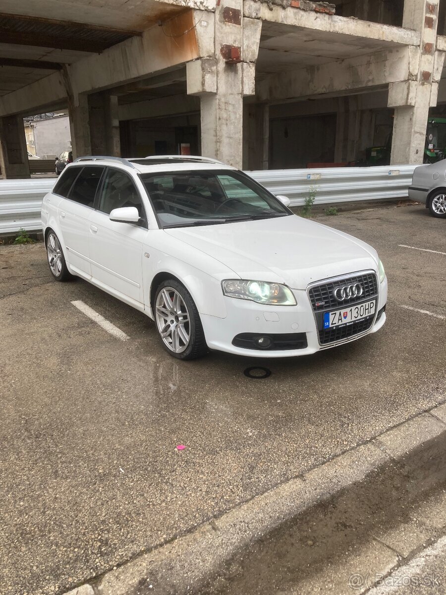 Predám Audi A4 b7 3.0 TDi 3x s line quattro