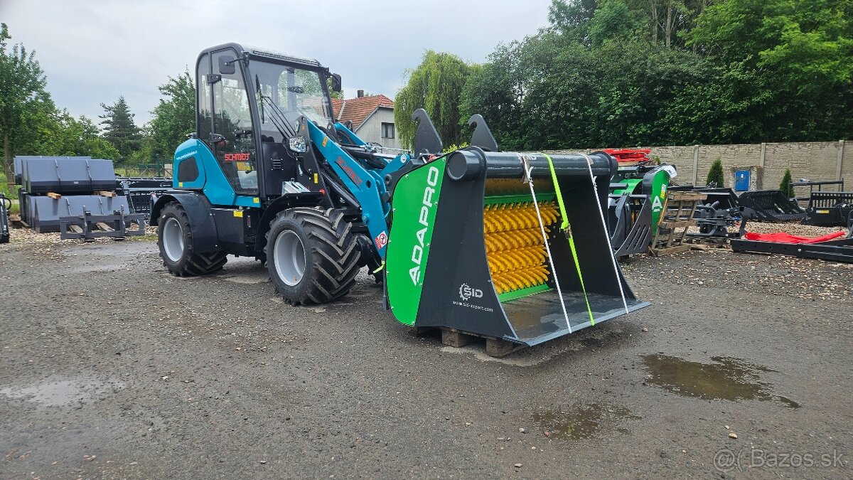 nakladač, kloubák, motor 50 Hp Kubota, 4 válce,