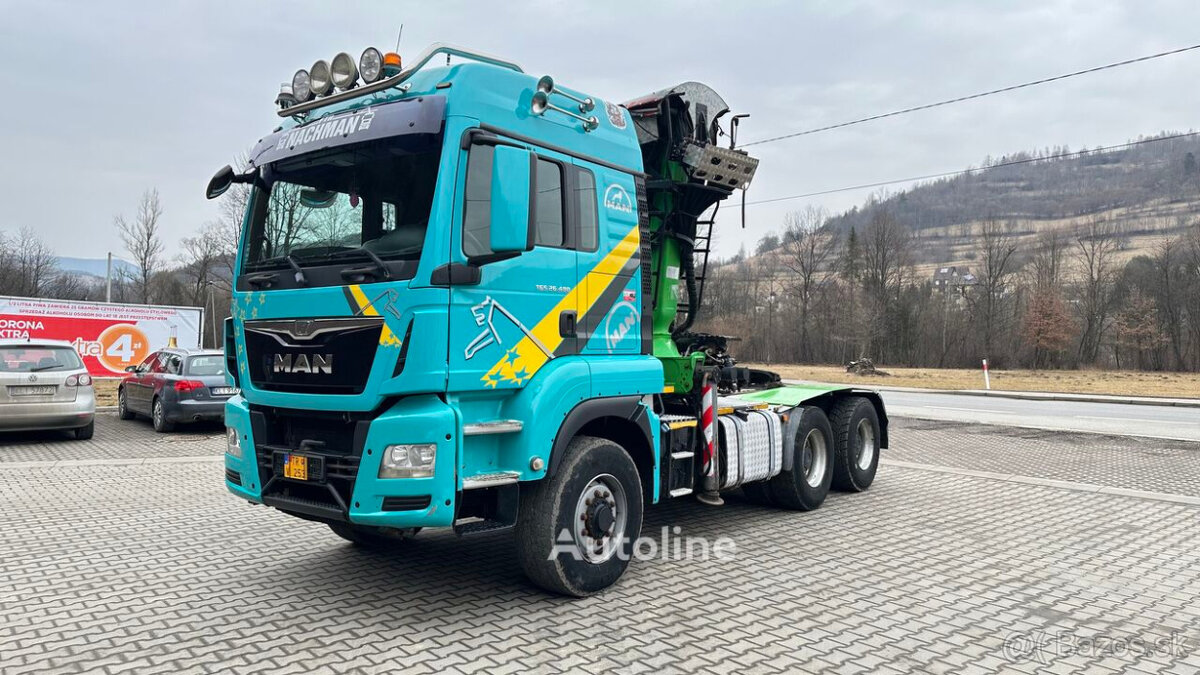 MAN TGS 26.480 6x6 Lesovůz LESOVOZ
