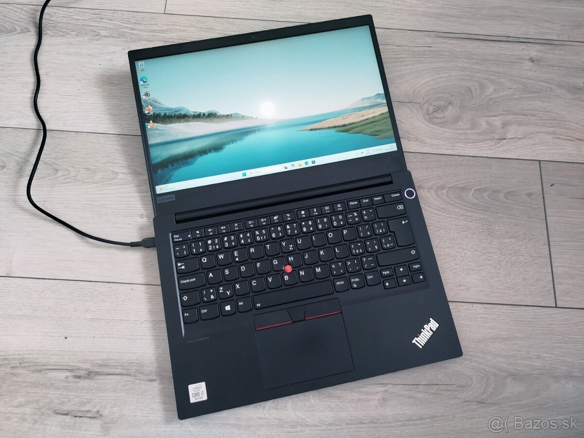 notebook Lenovo E14 - Core i7-10510u, 8GB, 256GB SSD, Win11