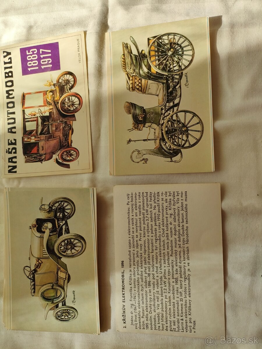 Pohľadnice - staré autá