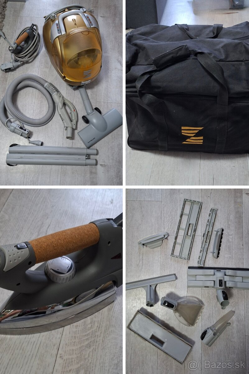 🌀 Lux Tuttoluxo – multifunkčný vodný vysávač + parná žehli