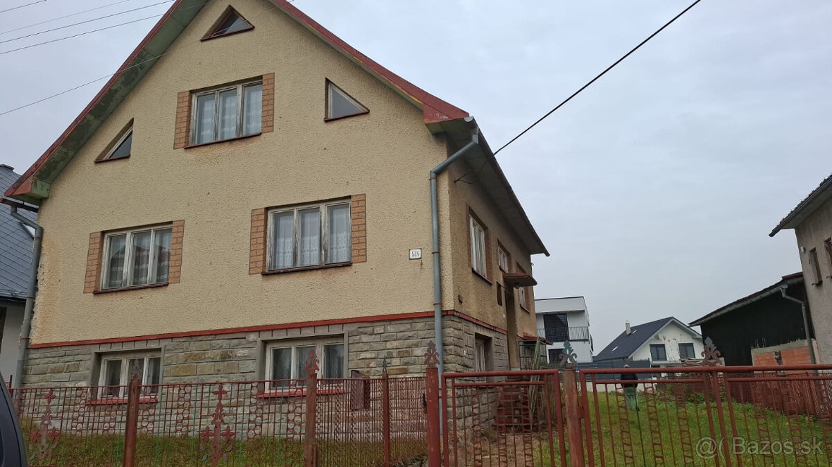 Predám rodinný dom v Rabči