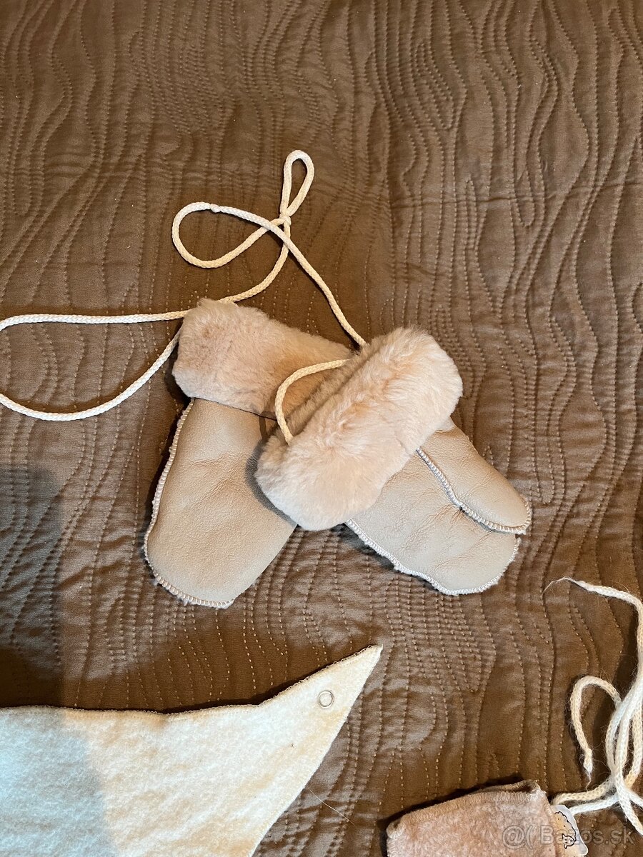 Detské rukavice vlnené