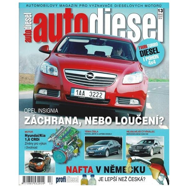 CD časopis AutoDiesel 13/2009
