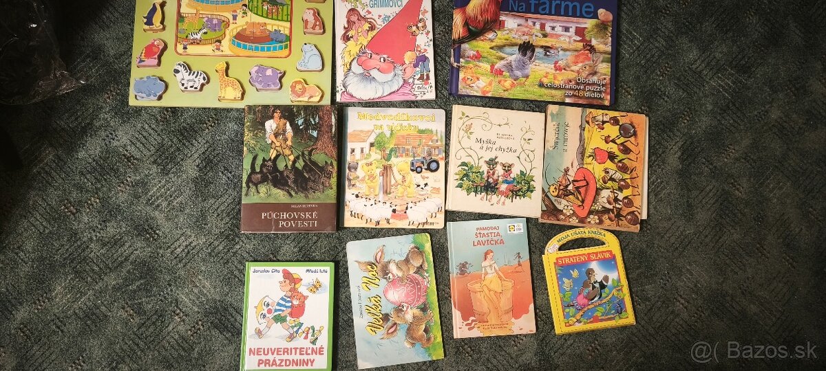 Predám detské knižky+pucle