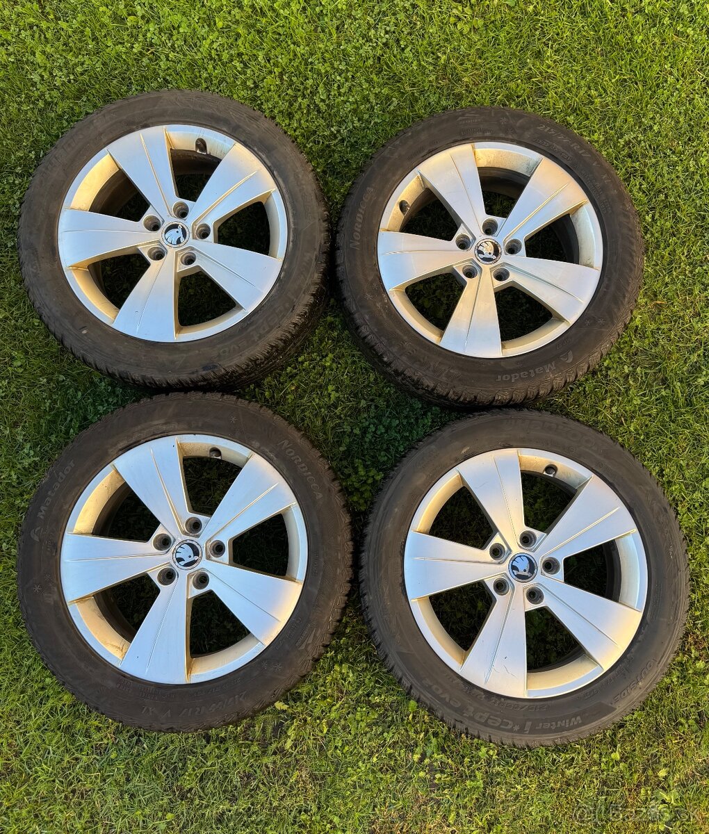 Zimná Sada ŠKODA SUPERB 3 TRITON 215/55 R17